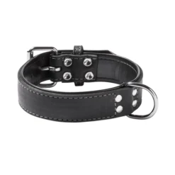 Adori Halsband Vetleer Zwart - Hondenhalsband - 60x2.5 Cm