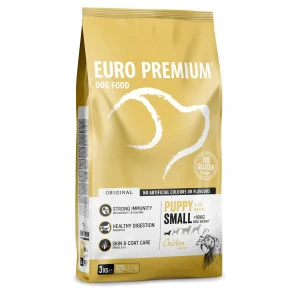 Euro Premium Small Puppy Chicken & Rice Hondenvoer 12 Kg 1 Euro Premium Small Puppy Chicken & Rice Hondenvoer 12 Kg