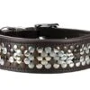 Hunter Halsband Voor Hond Arizona Bruin Nappaleer Bruin Onderlegd 41-49x55x3,9 Cm