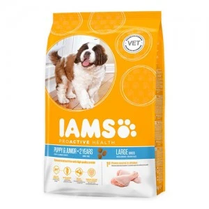 Iams Puppy & Junior Large Breed Hondenvoer 12 Kg 3 Iams Puppy & Junior Large Breed Hondenvoer 12 Kg - Afbeelding 3